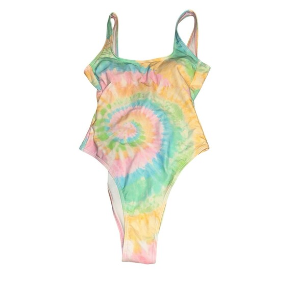 Stoney Clover Lane Other - Stoney Clover x‎ Target Swimsuit One Piece Rainbow Tie Dye Summer Beach XXS